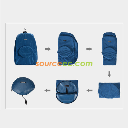 客製化折疊雙肩包禮品