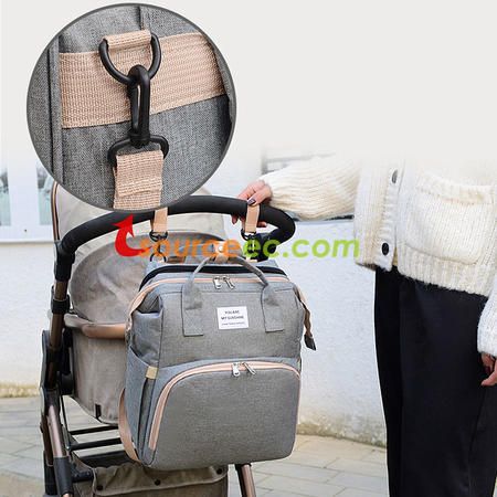 客製化折疊嬰兒床母嬰背包禮品