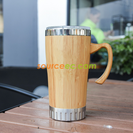 客製化不銹鋼竹保溫杯禮品