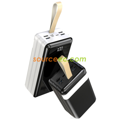 客製化60000mAh帶燈行動電源禮品