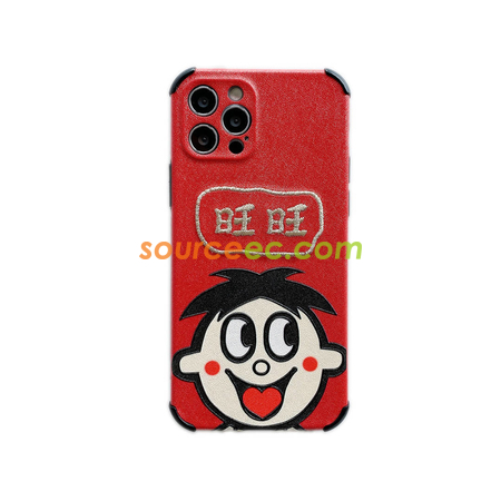 客製化浮雕刺繡手機殼禮品