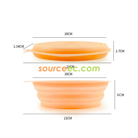 客製化創意矽膠保鮮蓋禮品