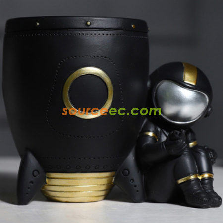 客製化可愛太空人筆筒禮品