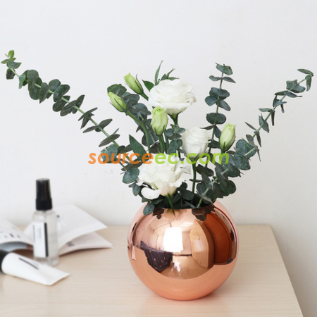 客製化創意金屬花瓶禮品