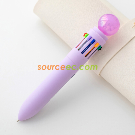 客製化馬卡龍十二色廣告筆禮品