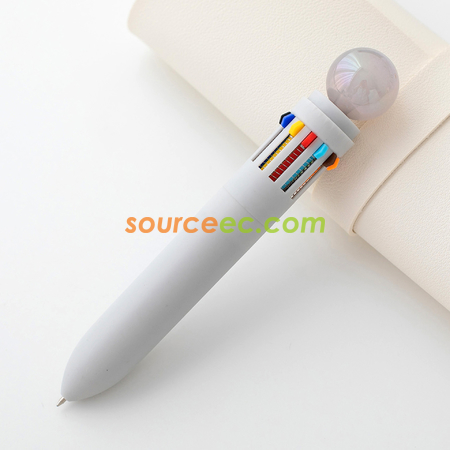 客製化馬卡龍十二色廣告筆禮品