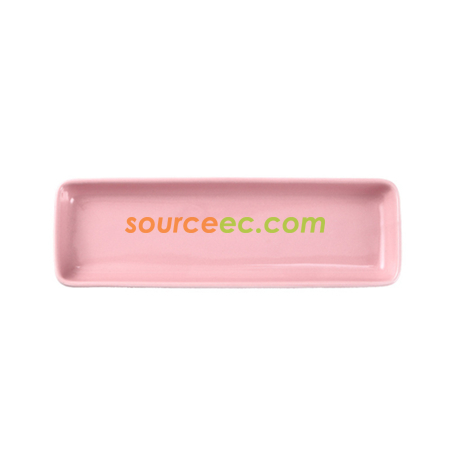 客製化色彩繽紛餐具點心托盤禮品