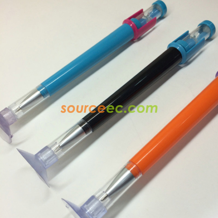 客製化吸盤沙漏筆禮品