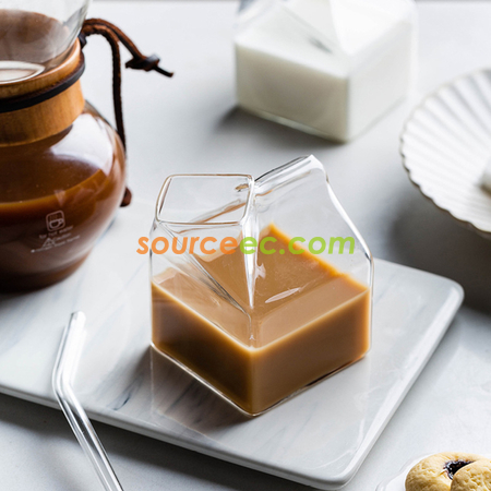 客製化方形牛奶杯禮品