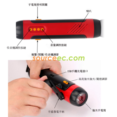客製化多功能戶外手電筒禮品