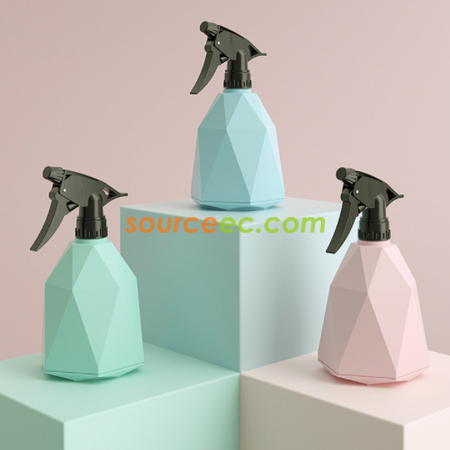 客製化600ML幾何圖案噴壺禮品