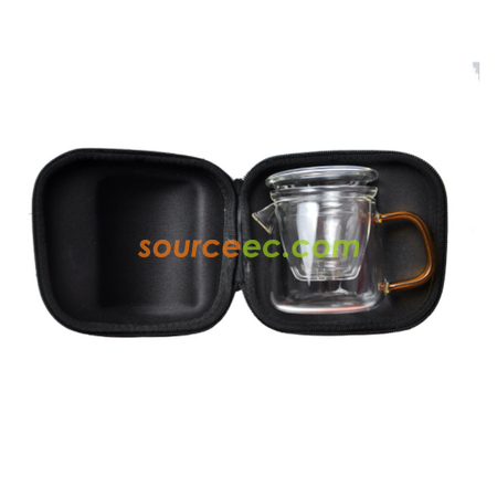 客製化便攜玻璃茶具套裝禮品