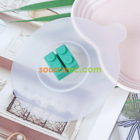 客製化積木矽膠杯蓋禮品
