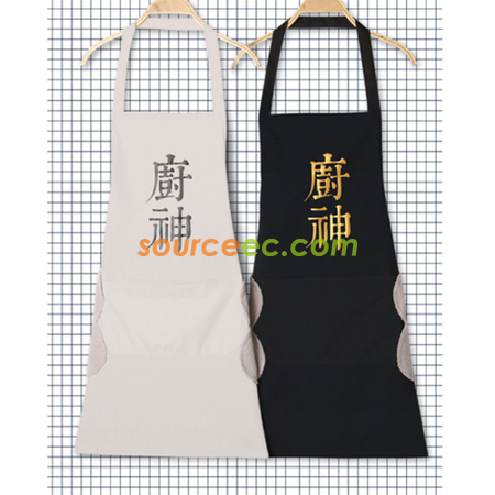 客製化可擦手圍裙禮品