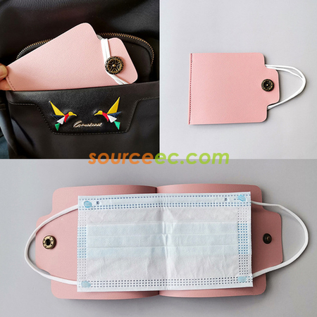 客製化PU客製化口罩夾禮品