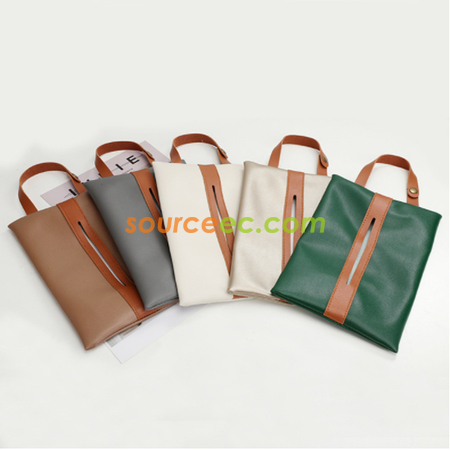 客製化皮製紙巾袋禮品