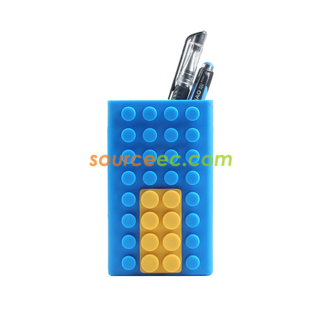 客製化積木矽膠文具套裝禮品