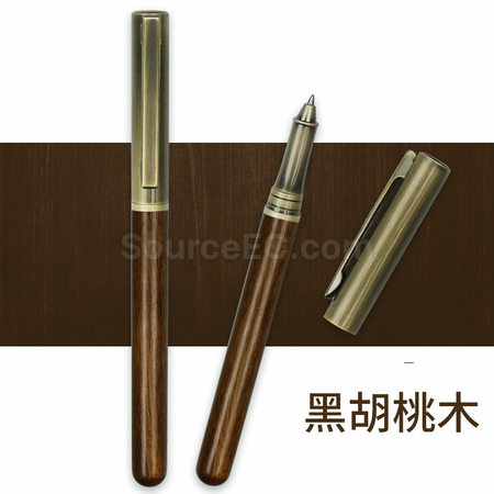 客製化木質商務中性筆禮品