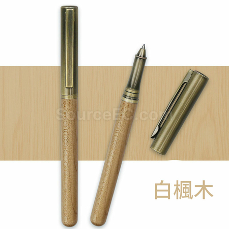 客製化木質商務中性筆禮品
