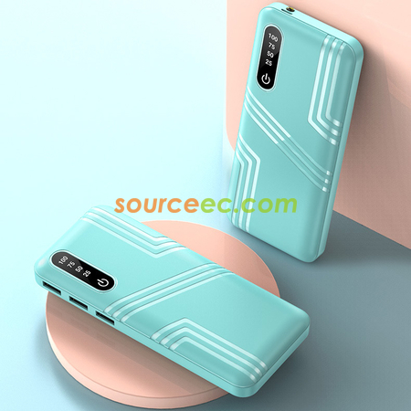 客製化LED數顯便捷行動電源禮品