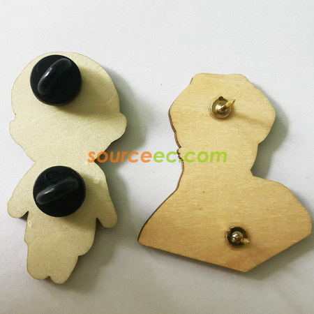 客製化木製公仔徽章禮品