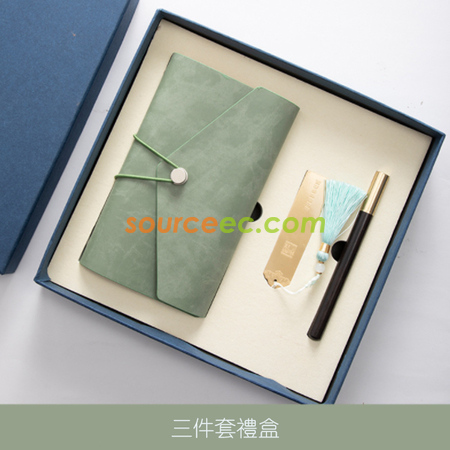 客製化筆記本套裝 (筆記本+筆+書籤)禮品