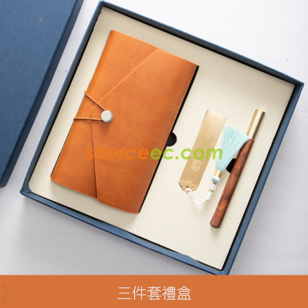 客製化筆記本套裝 (筆記本+筆+書籤)禮品