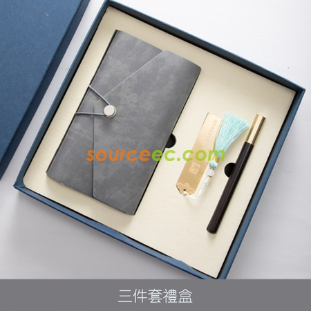 客製化筆記本套裝 (筆記本+筆+書籤)禮品