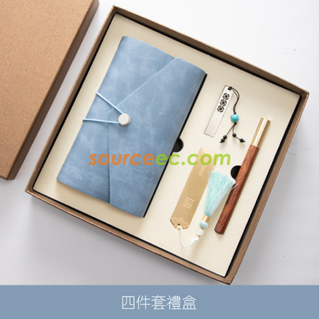 筆記本套裝 (筆記本+筆+書籤 + USB隨身碟)