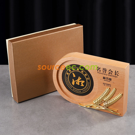 客製化木製獎座禮品