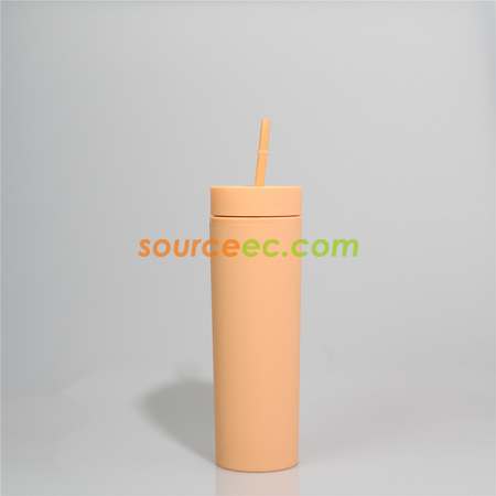 客製化飲管雙層直身杯禮品