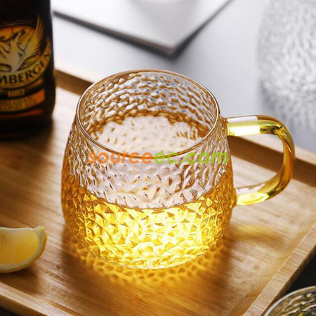 客製化雪點錘紋泡茶杯禮品