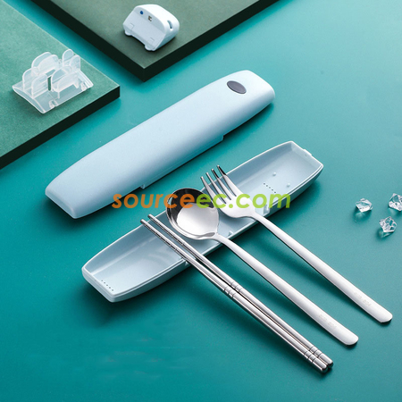 客製化消毒盒便攜餐具禮品
