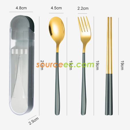 客製化不銹鋼餐具套裝禮品