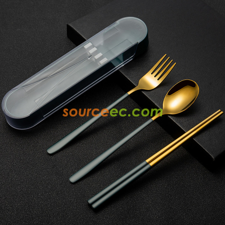 客製化不銹鋼餐具套裝禮品