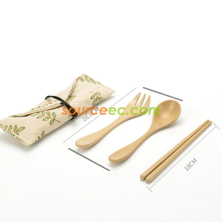 客製化稻殼餐具套裝禮品