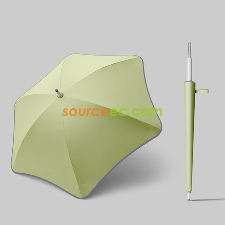客製化圓角反光條直桿傘禮品