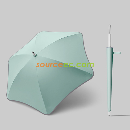 客製化圓角反光條直桿傘禮品