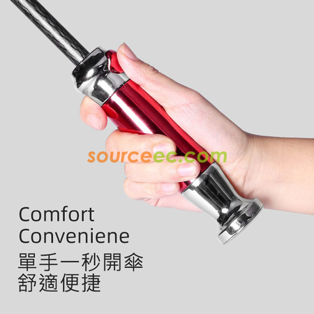 客製化黑膠防紫外線長柄直杆高爾夫傘禮品