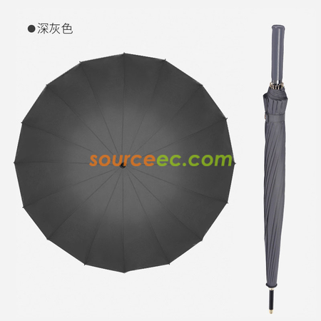 客製化素色16骨高爾夫雨傘禮品