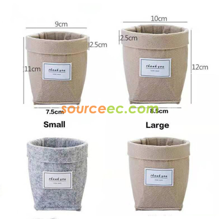 客製化毛氈花盆禮品