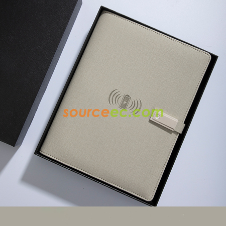 客製化無線充電筆記本禮品