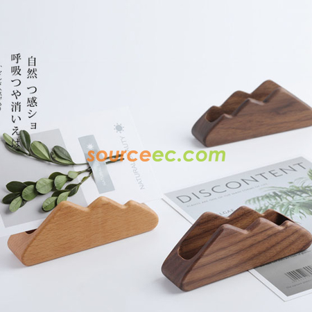 客製化木製名片座禮品
