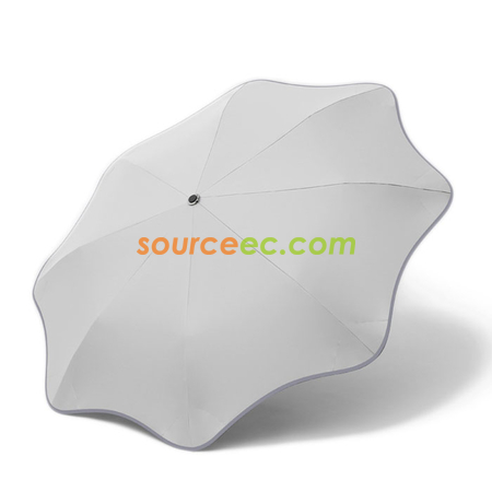 客製化圓角反光條摺疊雨傘禮品