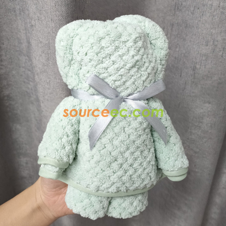 客製化小熊造型毛巾禮品