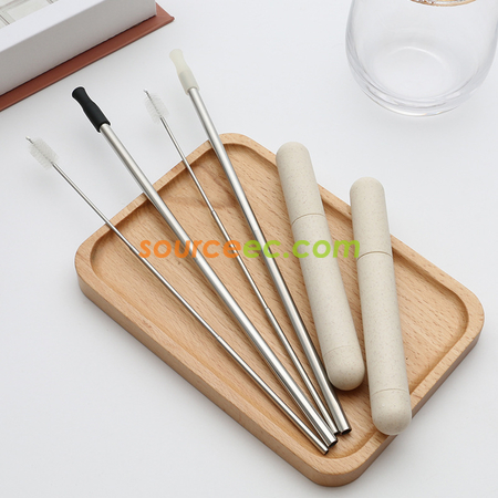 客製化不銹鋼折疊吸管禮品
