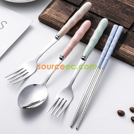 客製化麥稈餐具套裝禮品