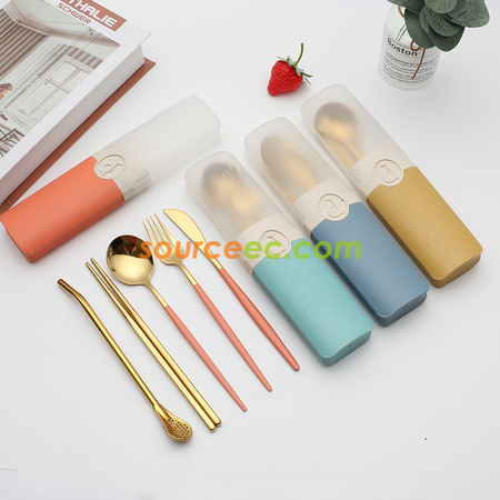 客製化不銹鋼餐具套裝禮品