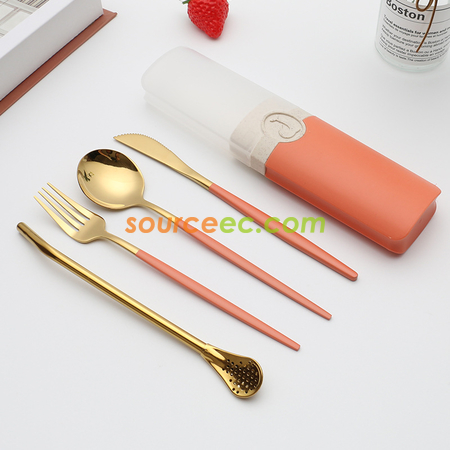客製化不銹鋼餐具套裝禮品