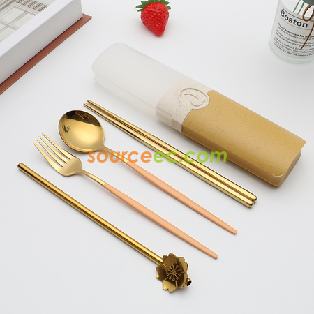 客製化不銹鋼餐具套裝禮品